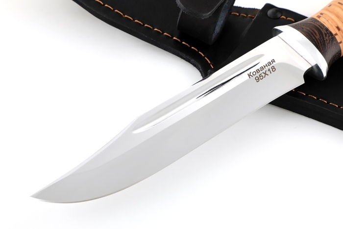 Нож Атака (95Х18, береста)