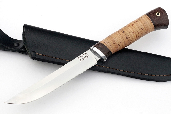 Нож Зубатка-2 (х12МФ, береста)
