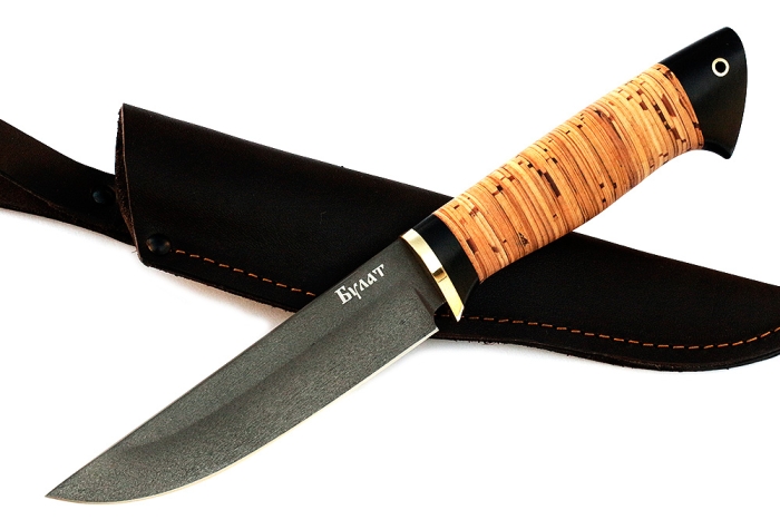 Нож Стрела (булат, береста)