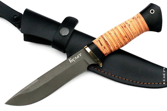 Нож Флагман (булат, береста)