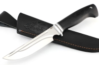 Нож Лесной (х12МФ- долы, рукоять чёрный граб)