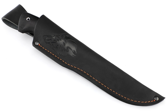 Нож Лесной (х12МФ- долы, рукоять чёрный граб)