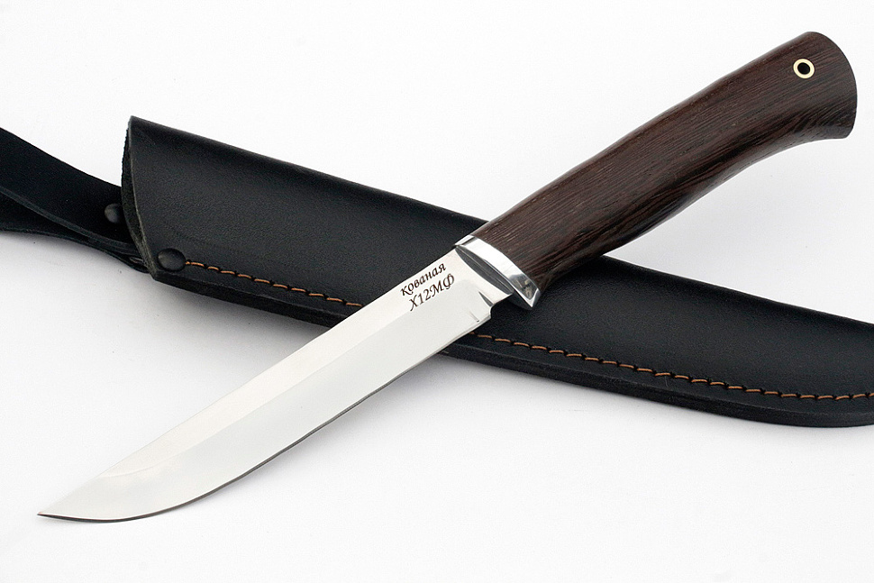 Нож Зубатка-2 (х12МФ, венге)