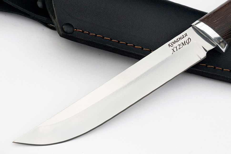 Нож Зубатка-2 (х12МФ, венге)