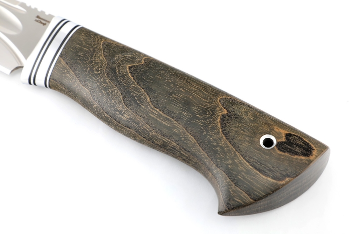 Нож Стрела (х12МФ камень долы, рукоять ясень стабилизированный)