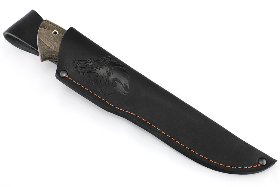 Нож Стрела (х12МФ камень долы, рукоять ясень стабилизированный)