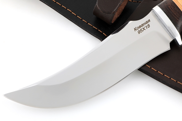 Нож Легион (95Х18, береста) 