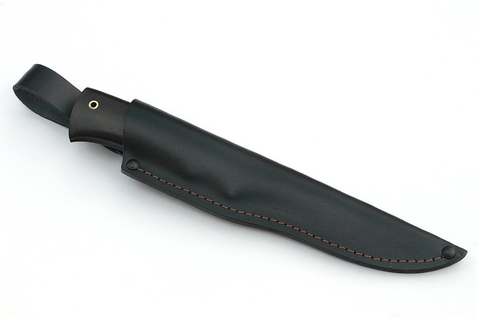 Нож Комар (дамаск, чёрный граб)
