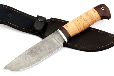Нож Глухарь (ХВ5-Алмазка, береста)