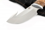 Нож Потрошитель (порошковая сталь M390, рукоять наборная карельская берёза) - Нож Потрошитель (порошковая сталь M390, рукоять наборная карельская берёза)