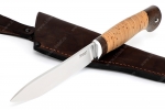 Нож Сафари (х12МФ, береста) - лучший охотничий нож