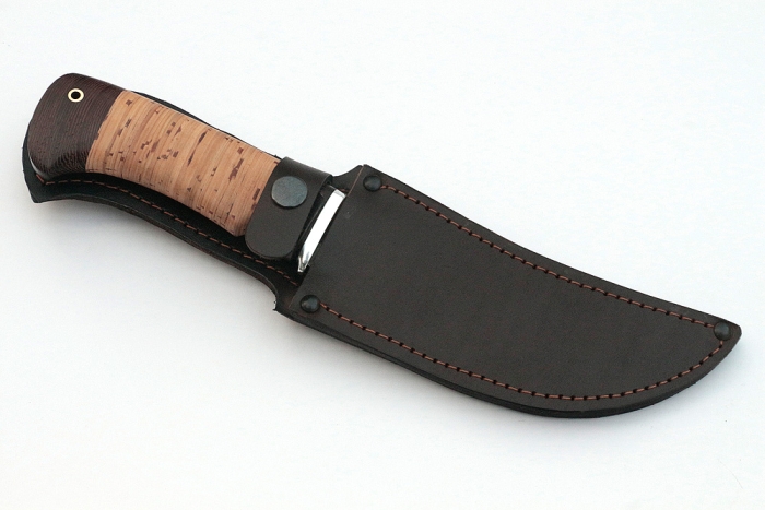 Нож Легион (дамаск, береста)