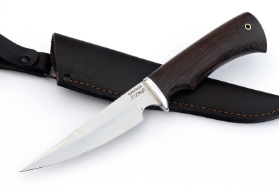 Нож Комар (х12МФ, венге)