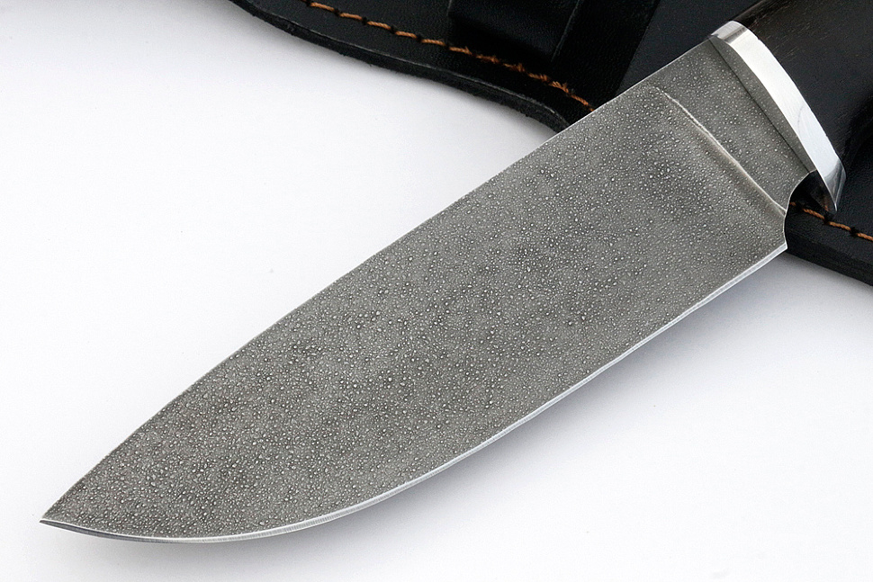 Нож Глухарь (ХВ5-Алмазка, чёрный граб)