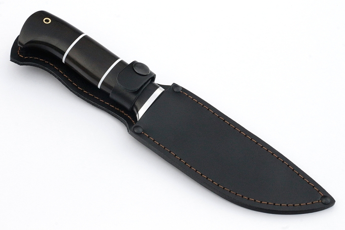 Нож Глухарь (ХВ5-Алмазка, чёрный граб)