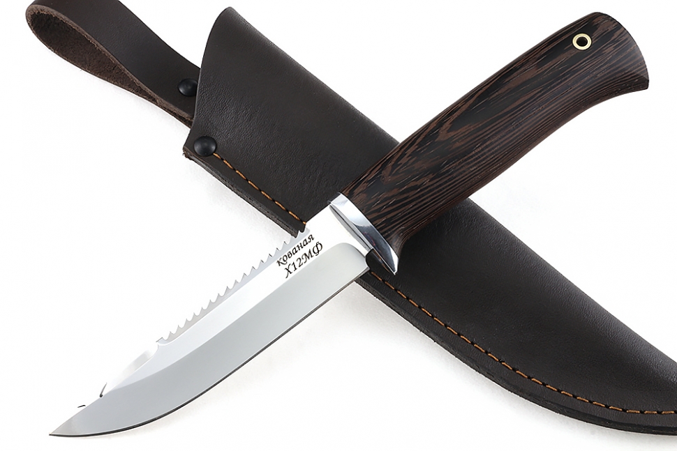 Нож Судак малый (х12МФ, венге)
