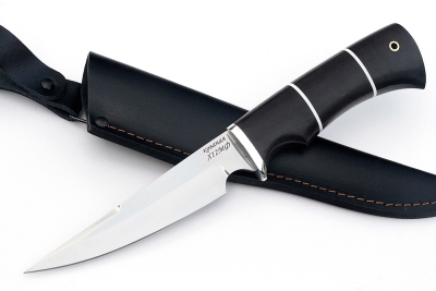 Нож Комар (х12МФ, чёрный граб)