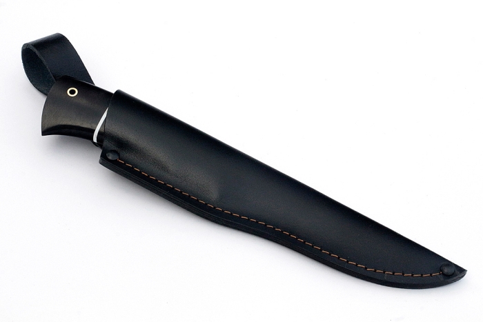 Нож Комар (х12МФ, чёрный граб)