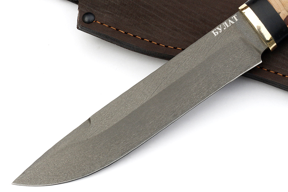 Нож Таран (булат, береста)