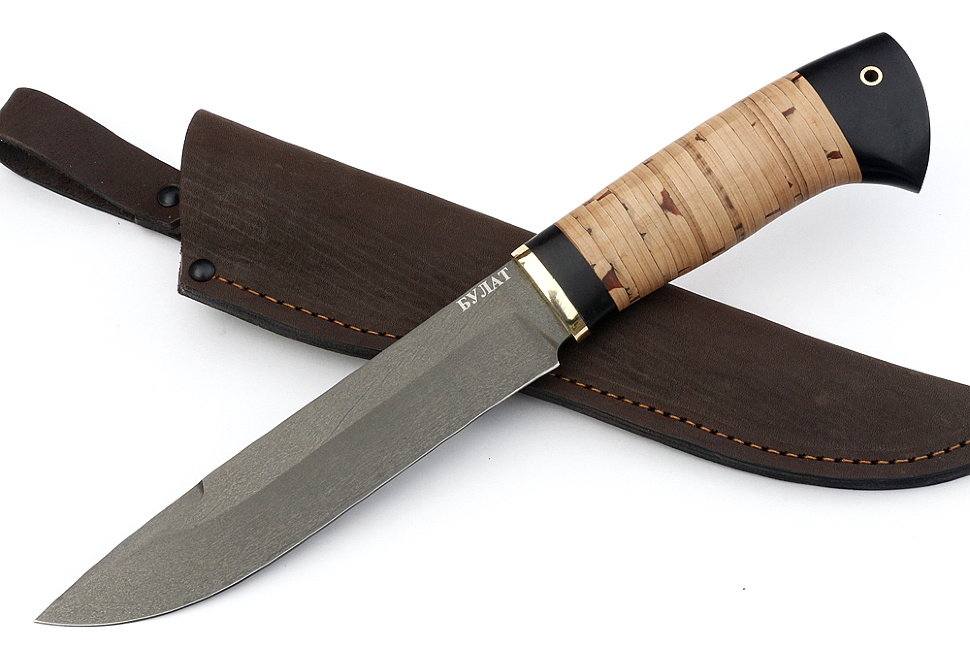 Нож Таран (булат, береста)