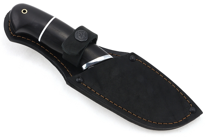 Нож Потрошитель (х12МФ, черный граб)