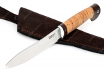 Нож Сафари (95х18, береста) - промысловый нож