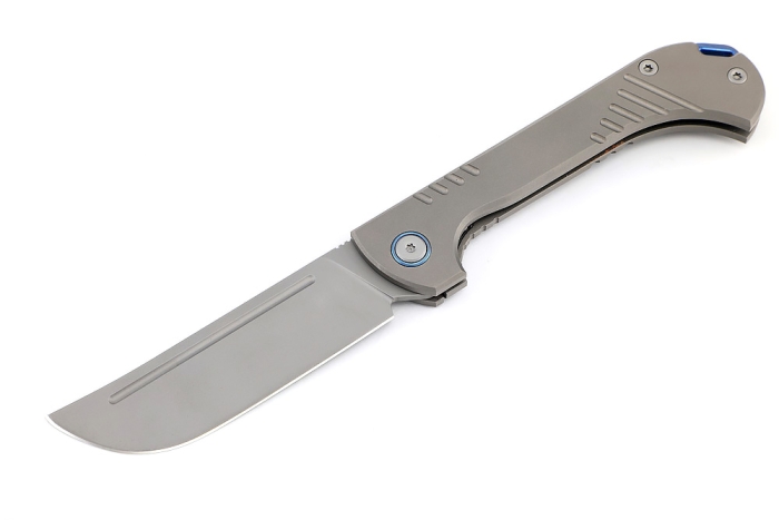 Нож складной Узбекский Пчак сталь ELMAX рукоять титан