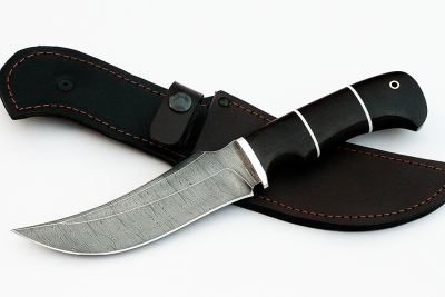 Нож Легион (дамаск, чёрный граб)