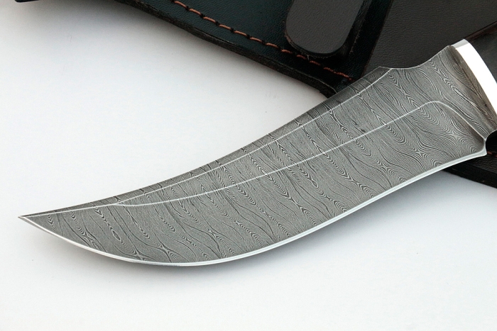Нож Легион (дамаск, чёрный граб)