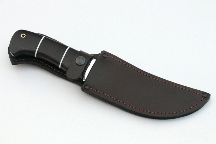 Нож Легион (дамаск, чёрный граб)