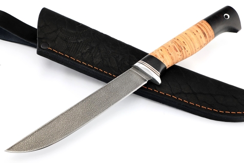 Нож Зубатка (ХВ5-Алмазка, береста)
