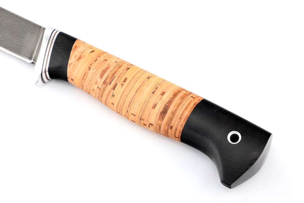 Нож Зубатка (ХВ5-Алмазка, береста)