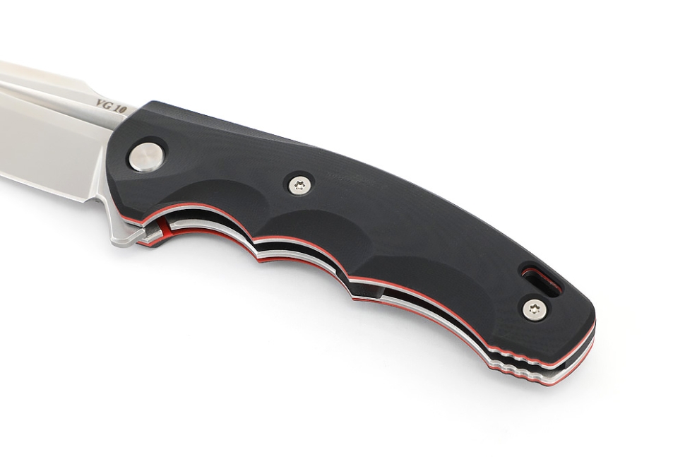 Нож складной Фантом VG10 G10 чёрная