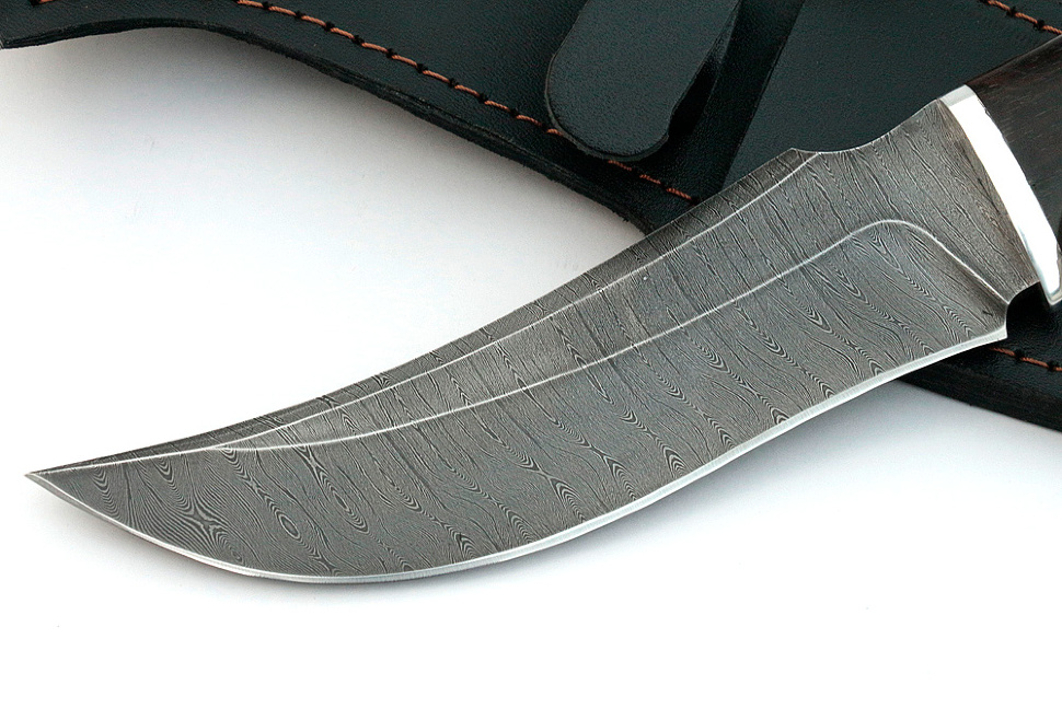 Нож Легион (дамаск, карельская берёза)