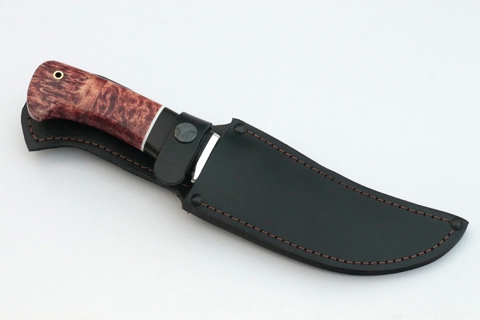 Нож Легион (дамаск, карельская берёза)