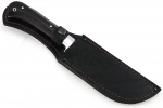 Нож Узбек-2 (дамаск, чёрный граб) цельнометаллический - Нож Узбек-2 (дамаск, чёрный граб) цельнометаллический