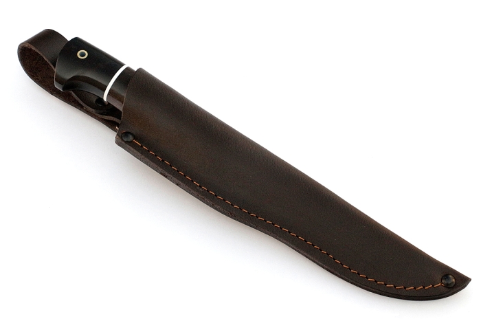 Нож Зубатка (ХВ5-Алмазка, чёрный граб)