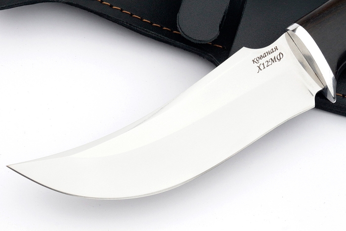 Нож Легион (х12МФ, чёрный граб)