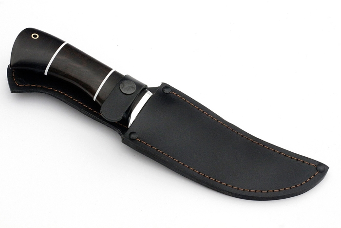 Нож Легион (х12МФ, чёрный граб)