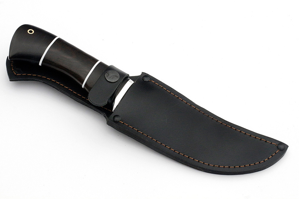 Нож Легион (х12МФ, чёрный граб)