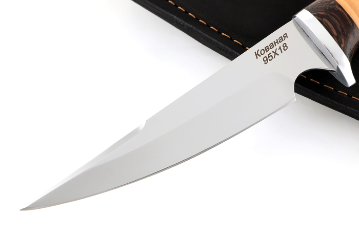 Нож Комар (95Х18, береста)