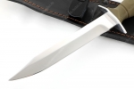 Нож разведчика Вишня (сталь 95х18, рукоять терморезина) - Нож разведчика Вишня (сталь 65х13, рукоять терморезина)