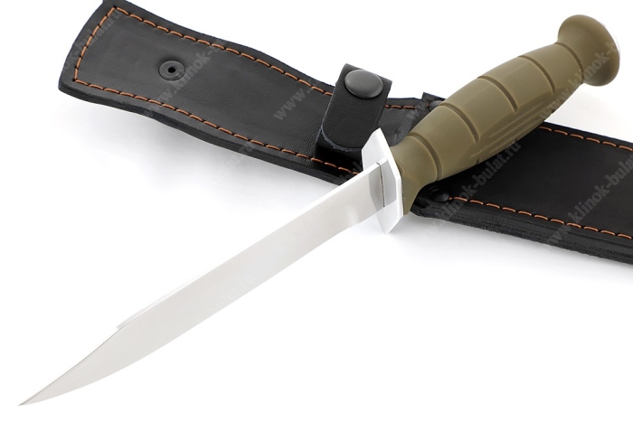 Нож разведчика Вишня (сталь 95х18, рукоять терморезина)