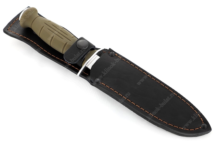 Нож разведчика Вишня (сталь 95х18, рукоять терморезина)