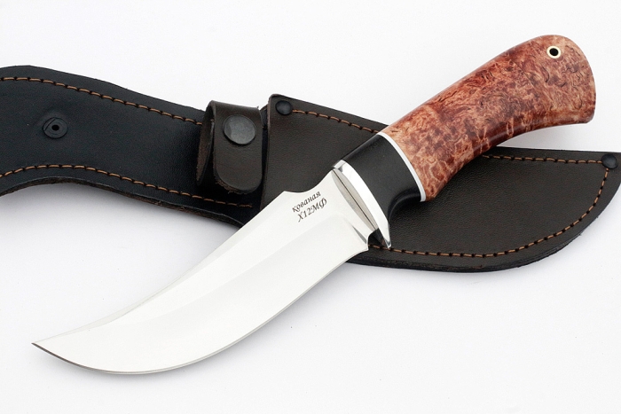 Нож Легион (х12МФ, карельская берёза)