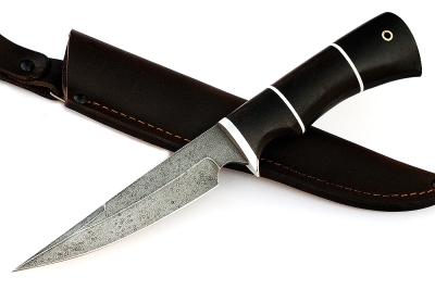 Нож Комар (ХВ5-Алмазка, чёрный граб)