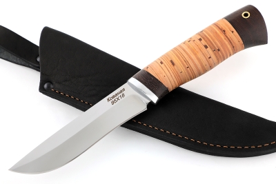Нож Соболь (95Х18, береста)