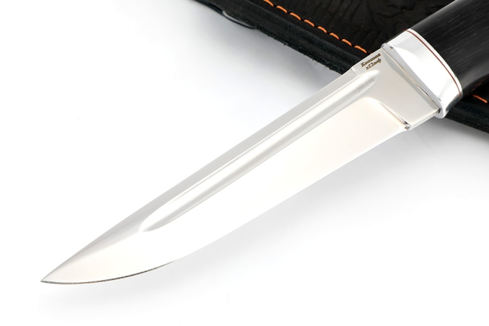 Нож Казак (х12МФ, черный граб)