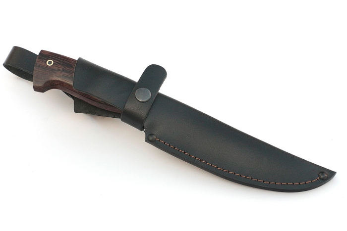 Нож Лесной (дамаск, венге)