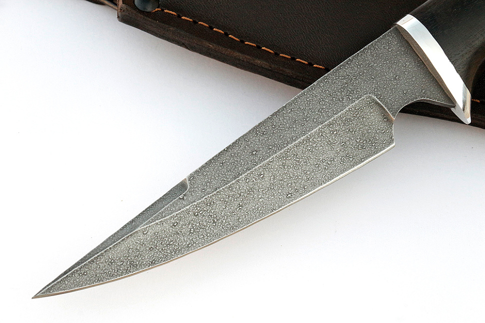 Нож Комар (ХВ5-Алмазка, карельская берёза)